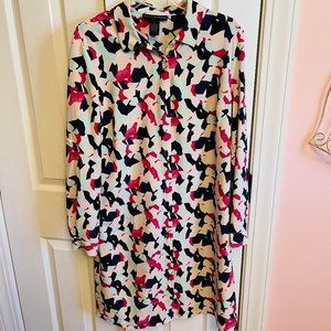 Grace Elements Button Down dress, Size Large